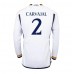 Real Madrid Daniel Carvajal #2 Hjemmedrakt 2023-24 Lange ermer